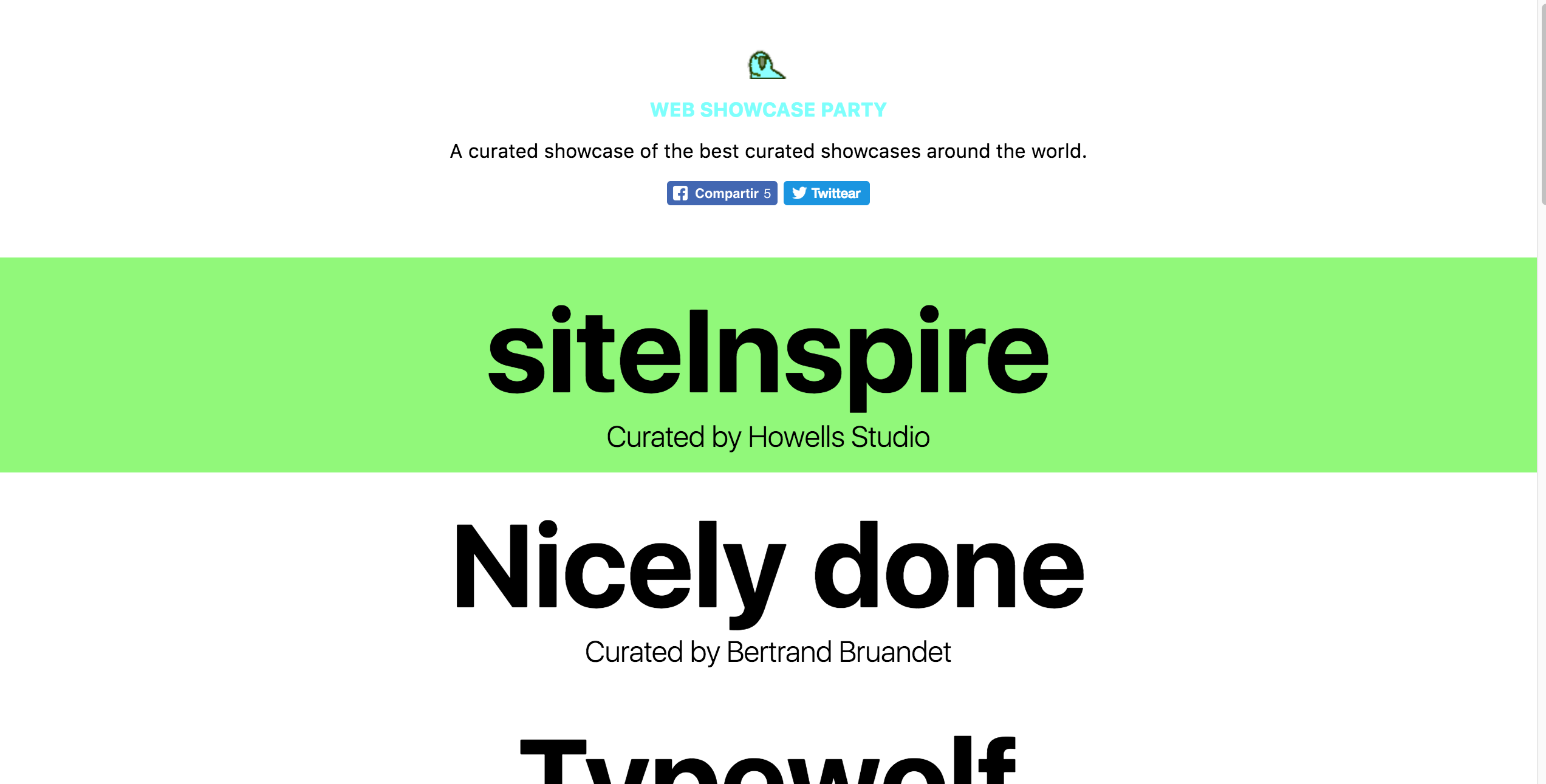 Web Showcase Party gallery image