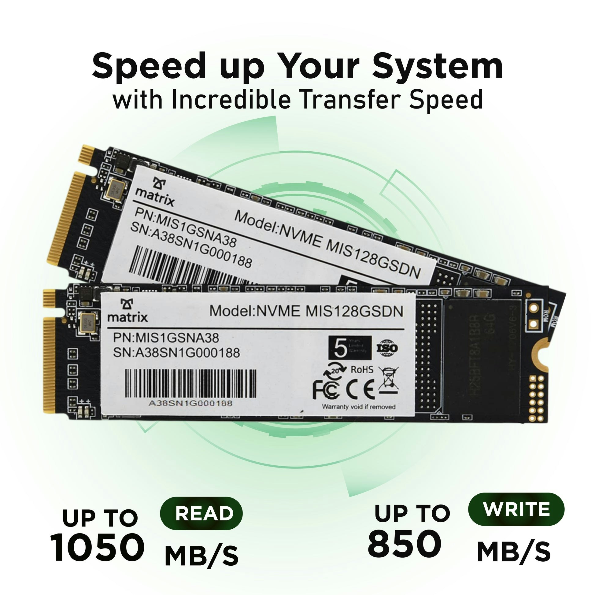 NVME SSD 128GB gallery image