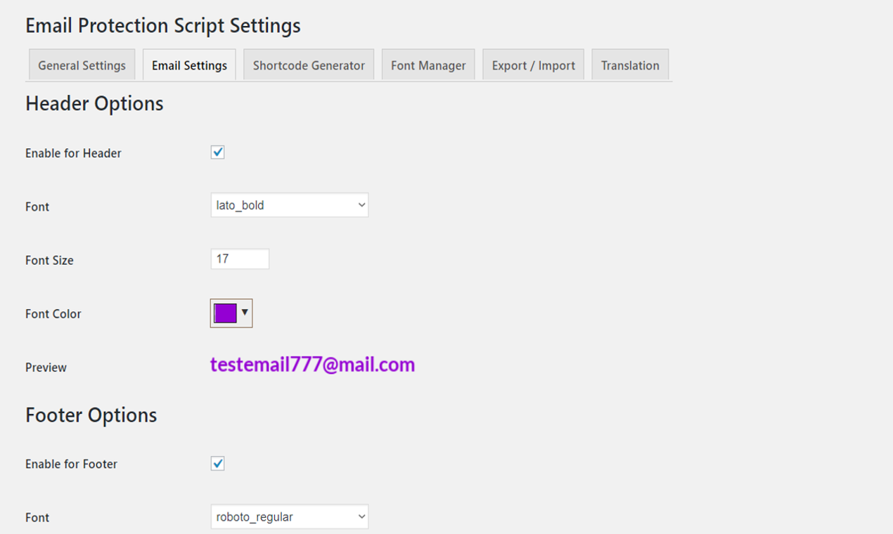Email Protection Script and WP Plugin gallery image