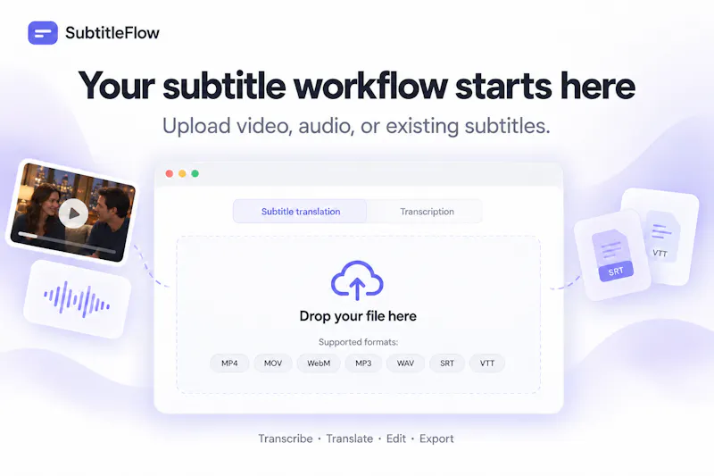 SubtitleFlow screenshot 1