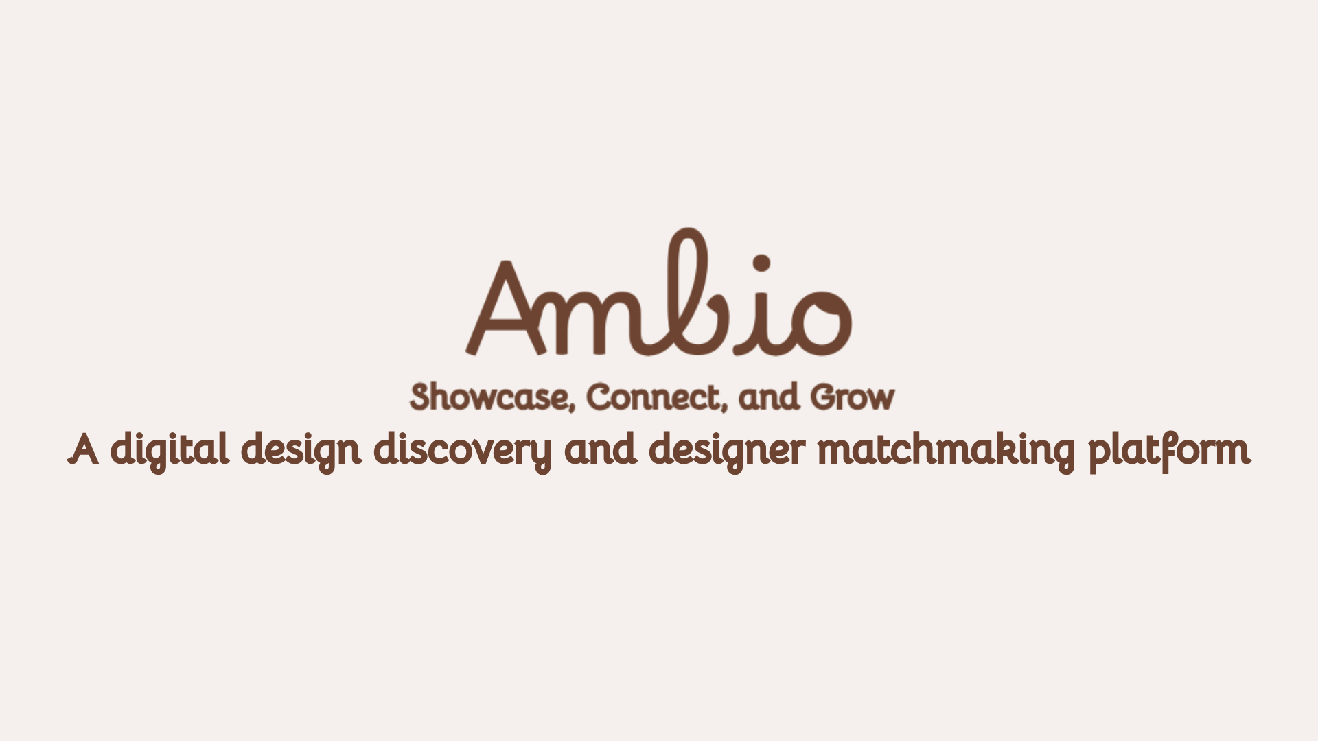 AMBIO: इंटीरियर डिज़ाइन डिस्कवरी - इंटीरियर डिजाइनरों को दिखाने, कनेक्ट करने और बढ़ने के लिए डिज़ाइन किया गया। मीडिया 1