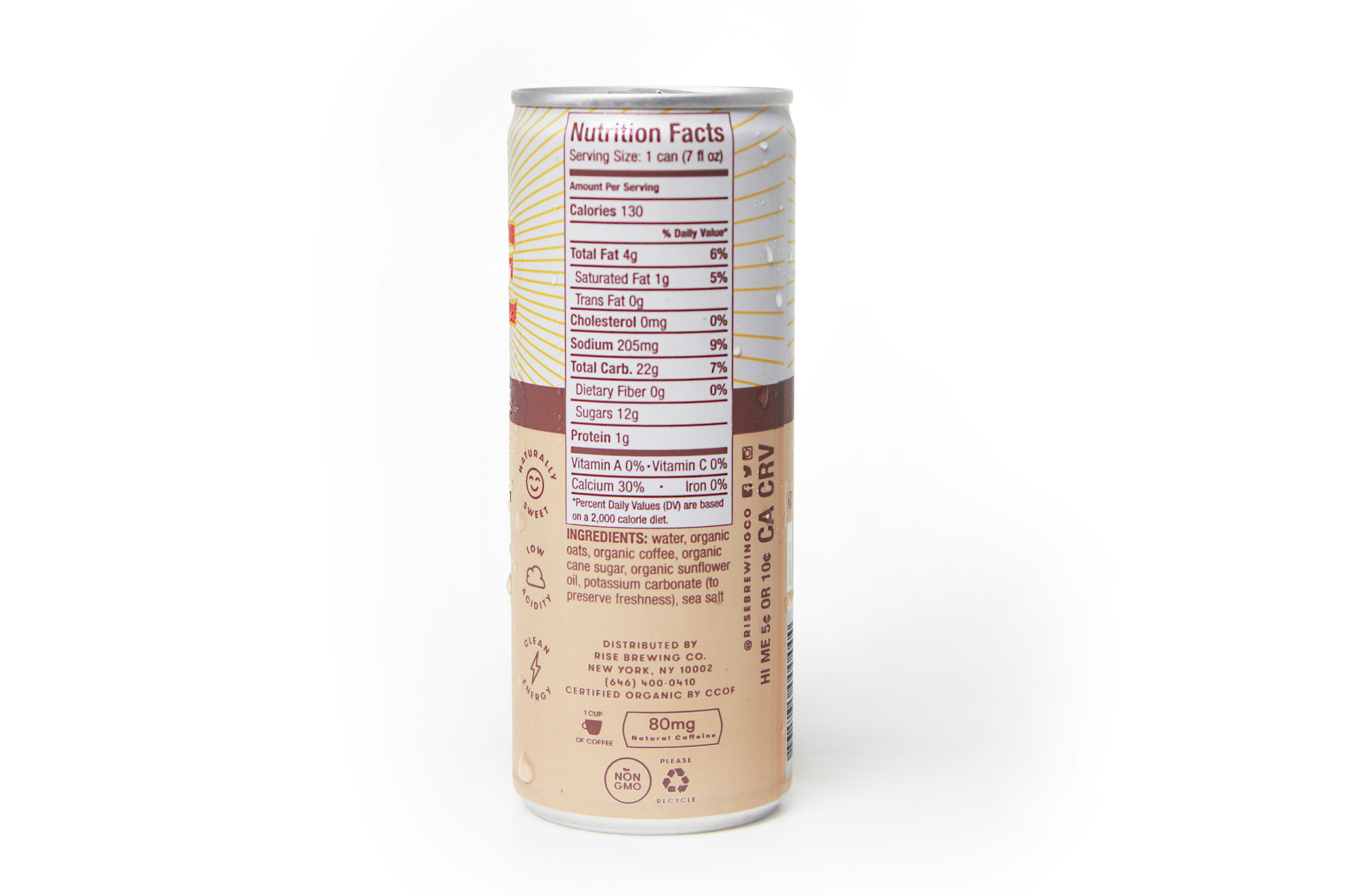 Oat Milk Nitro Cold Brew Coffee Latte gallery image