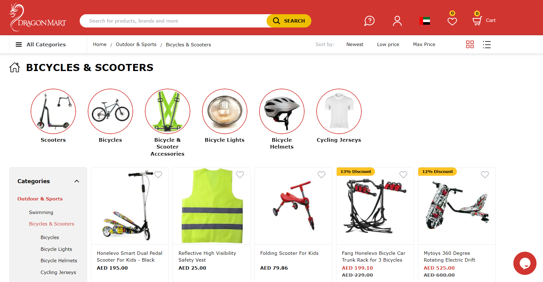 Dragonmart tarafından elektrikli scooter