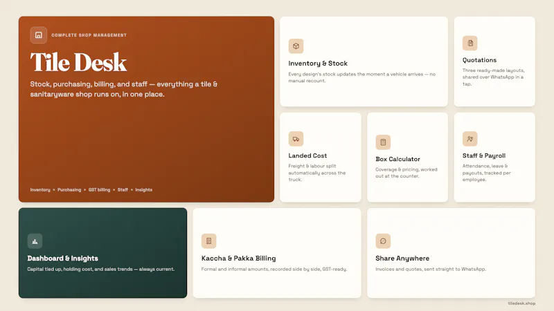 Tile Desk screenshot 2