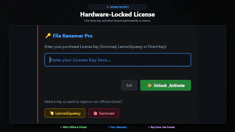 5 No-BS Standalone Offline Desktop Tools screenshot 10