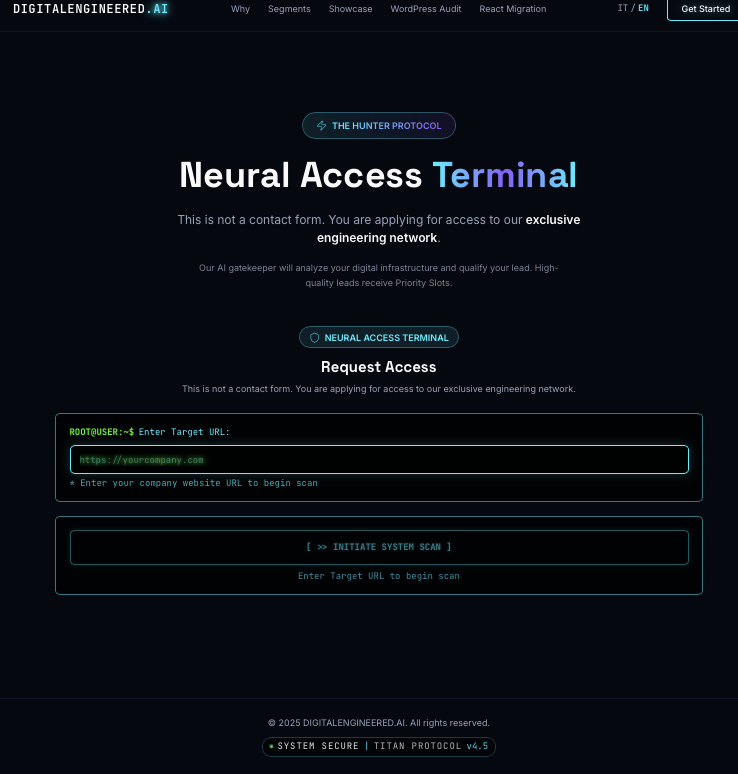 TITAN PROTOCOL 4.5: THE Forensic Audit - Screenshot 4 showing product features and functionality