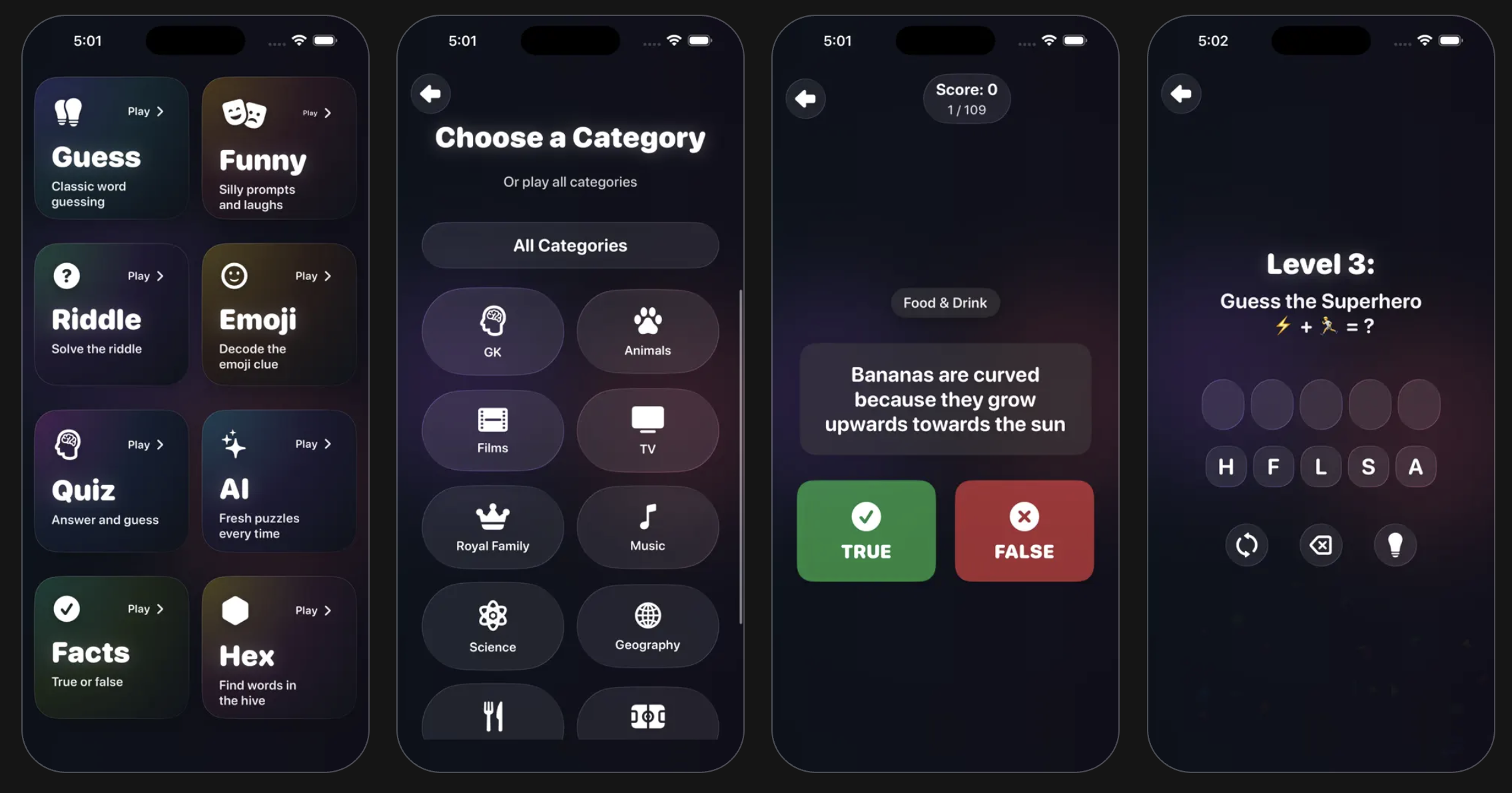 Wordmen: Trivia Brain Puzzle gallery image