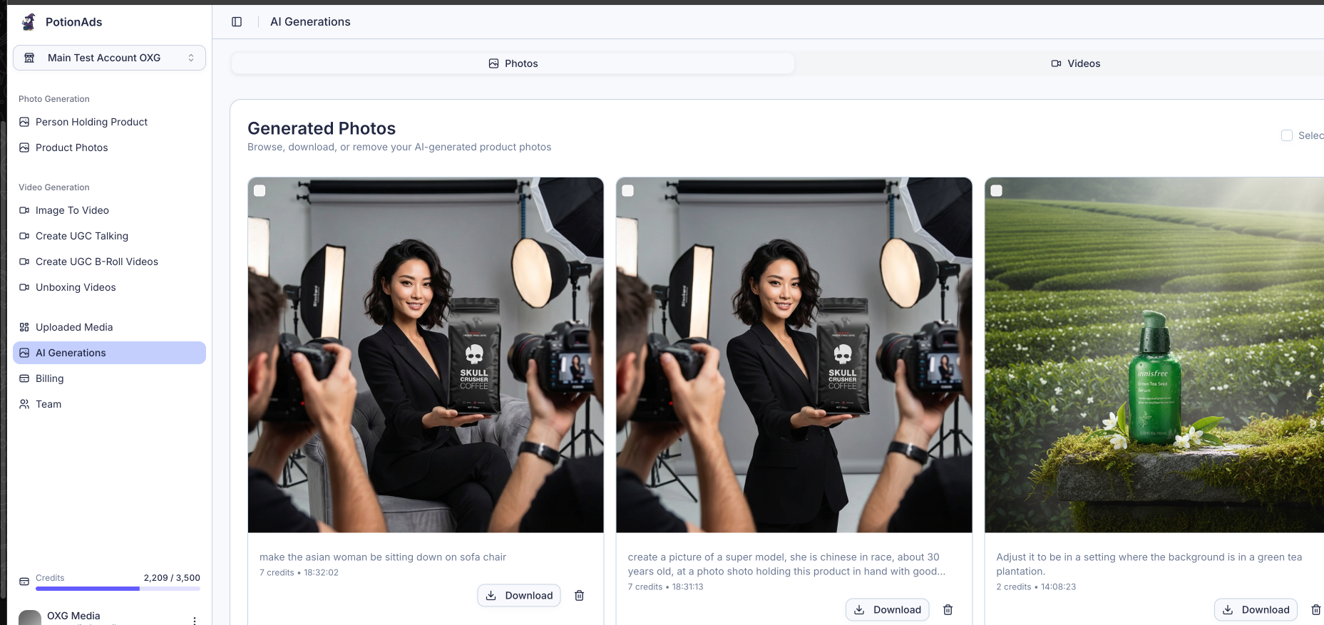 PotionAds gallery image