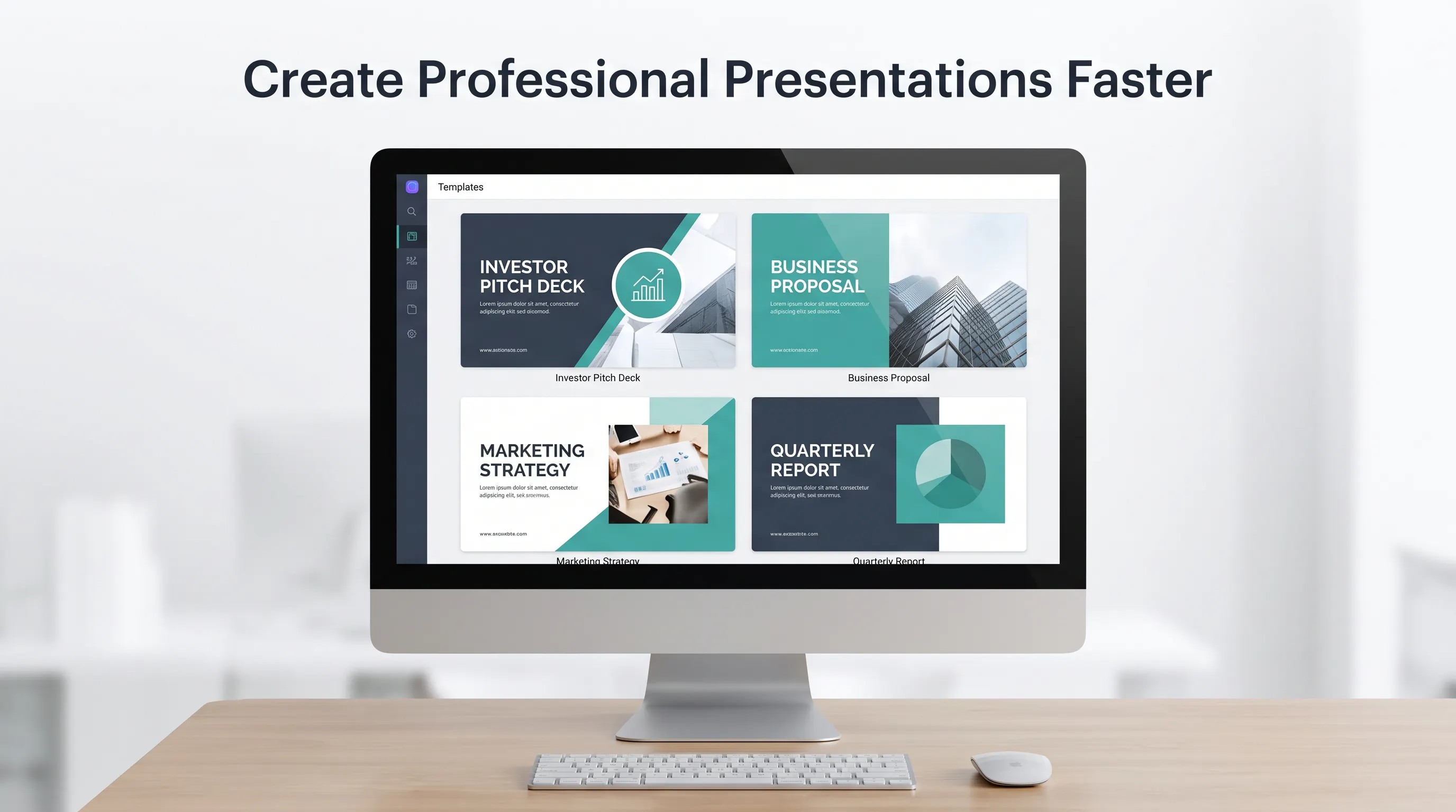 Complete Presentation & Pitch Deck Tool screenshot