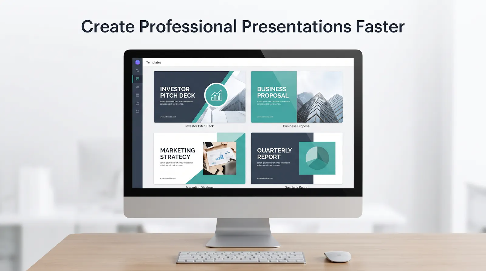 Complete Presentation & Pitch Deck Tool screenshot 1