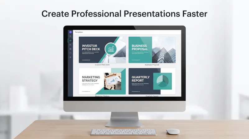 Complete Presentation & Pitch Deck Tool screenshot 1