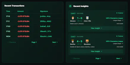 Tsuba: AI Soccer Insights gallery image