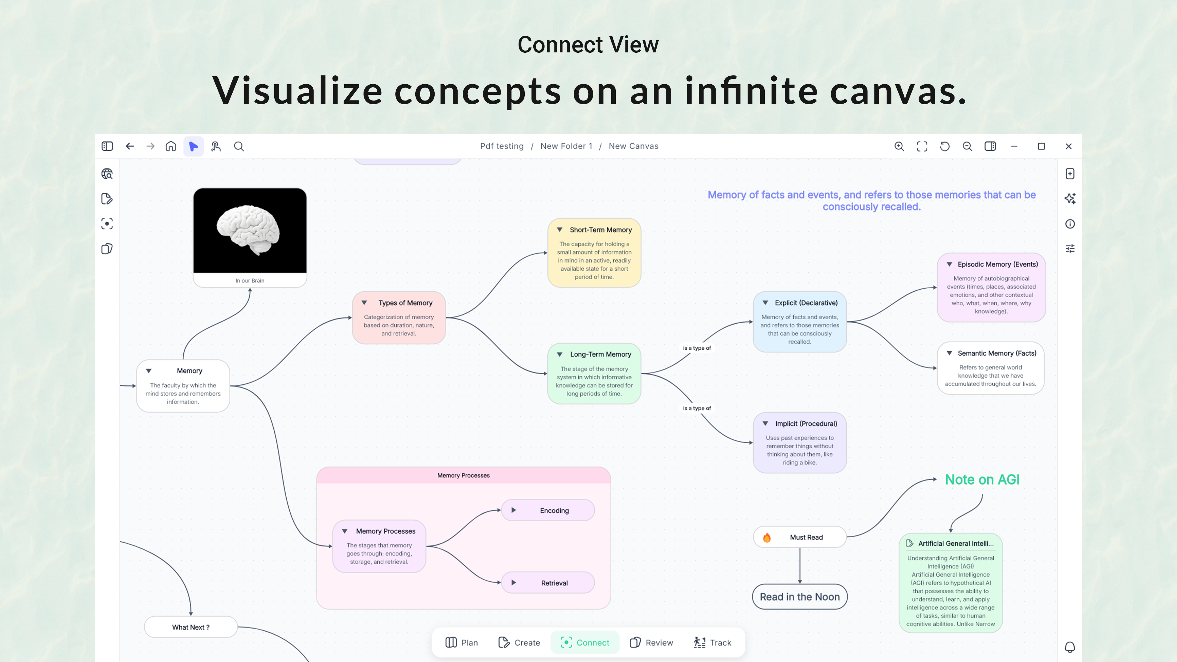BrainLoom - Main product screenshot demonstrating key features and user interface