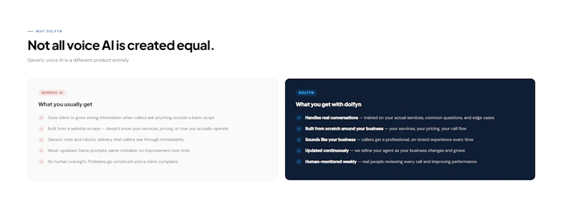 Dolfyn — AI Voice Agents screenshot 4