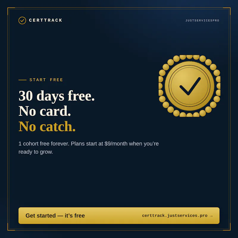 CertTrack  screenshot 6