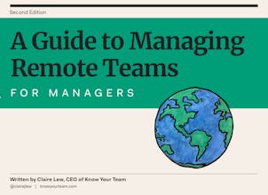 A Guide to Managing Remote Teams gallery image