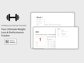 Fitness & Nutrition Tracker gallery image
