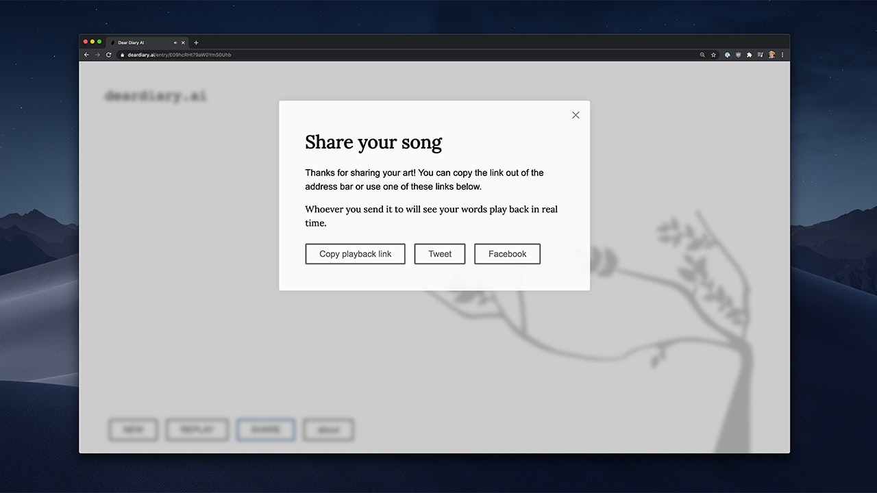Dear Diary AI gallery image