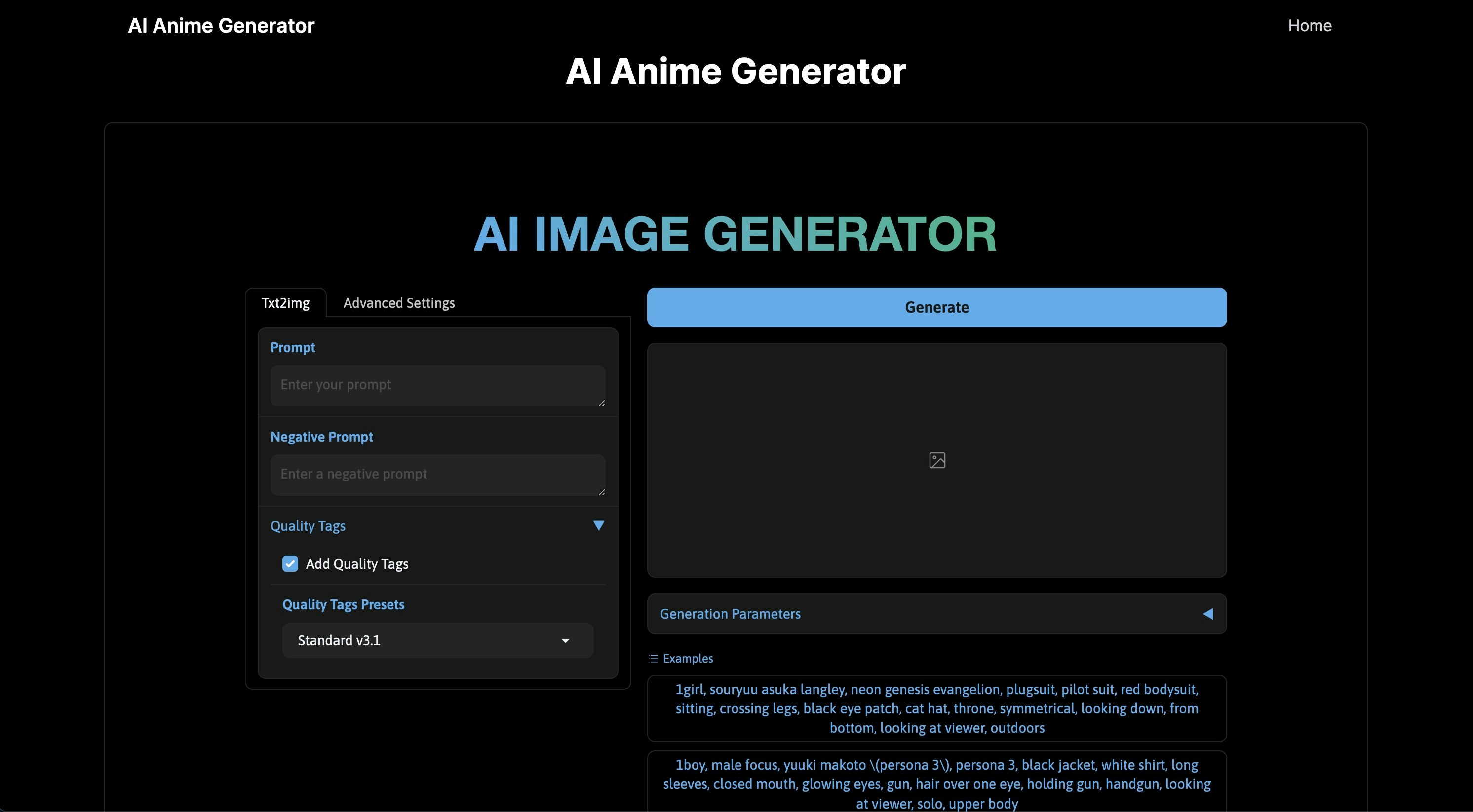 AI Anime Generator gallery image