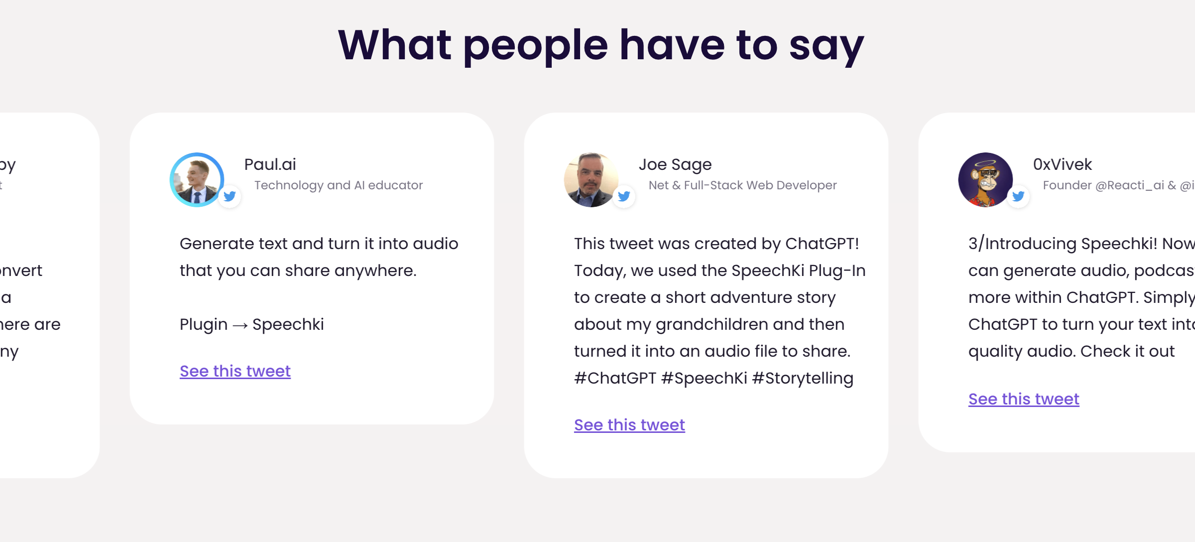 Speechki ChatGPT Plugin - Transform any generated texts into audio right in ChatGPT media 5