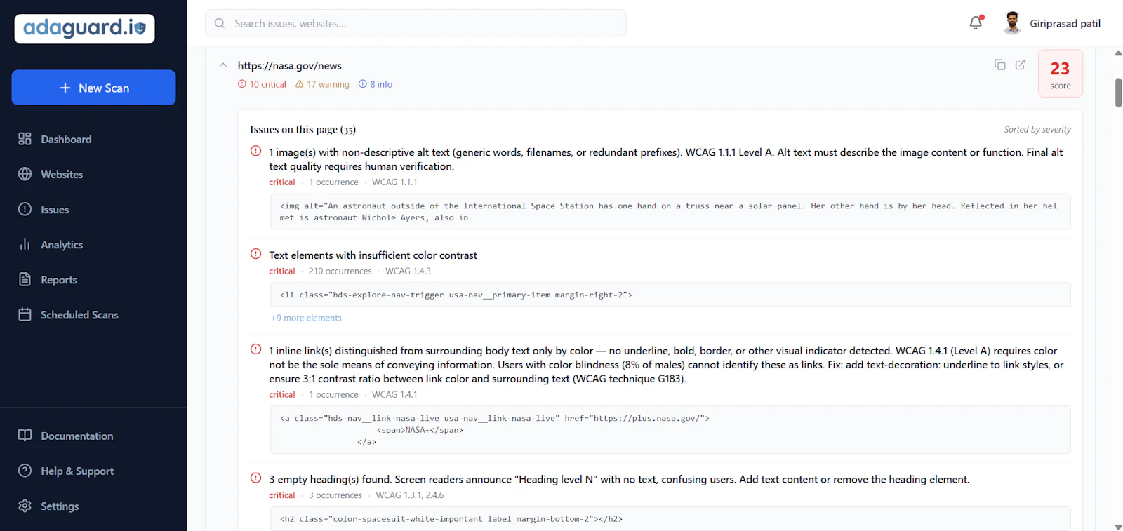 ADAGuard screenshot 2