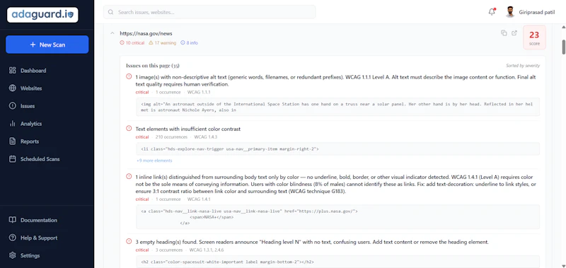 ADAGuard screenshot 2
