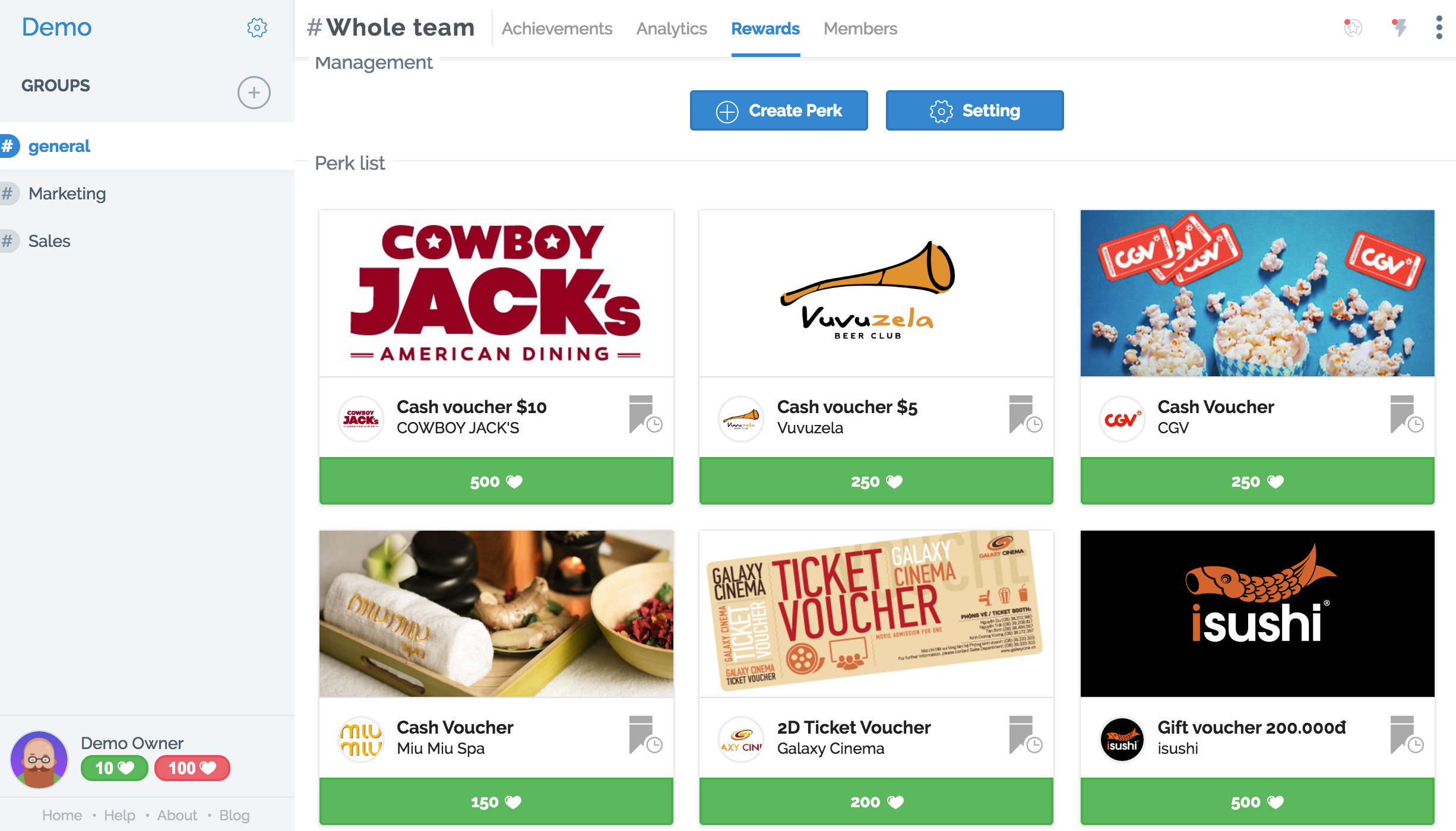 Perkfec gallery image