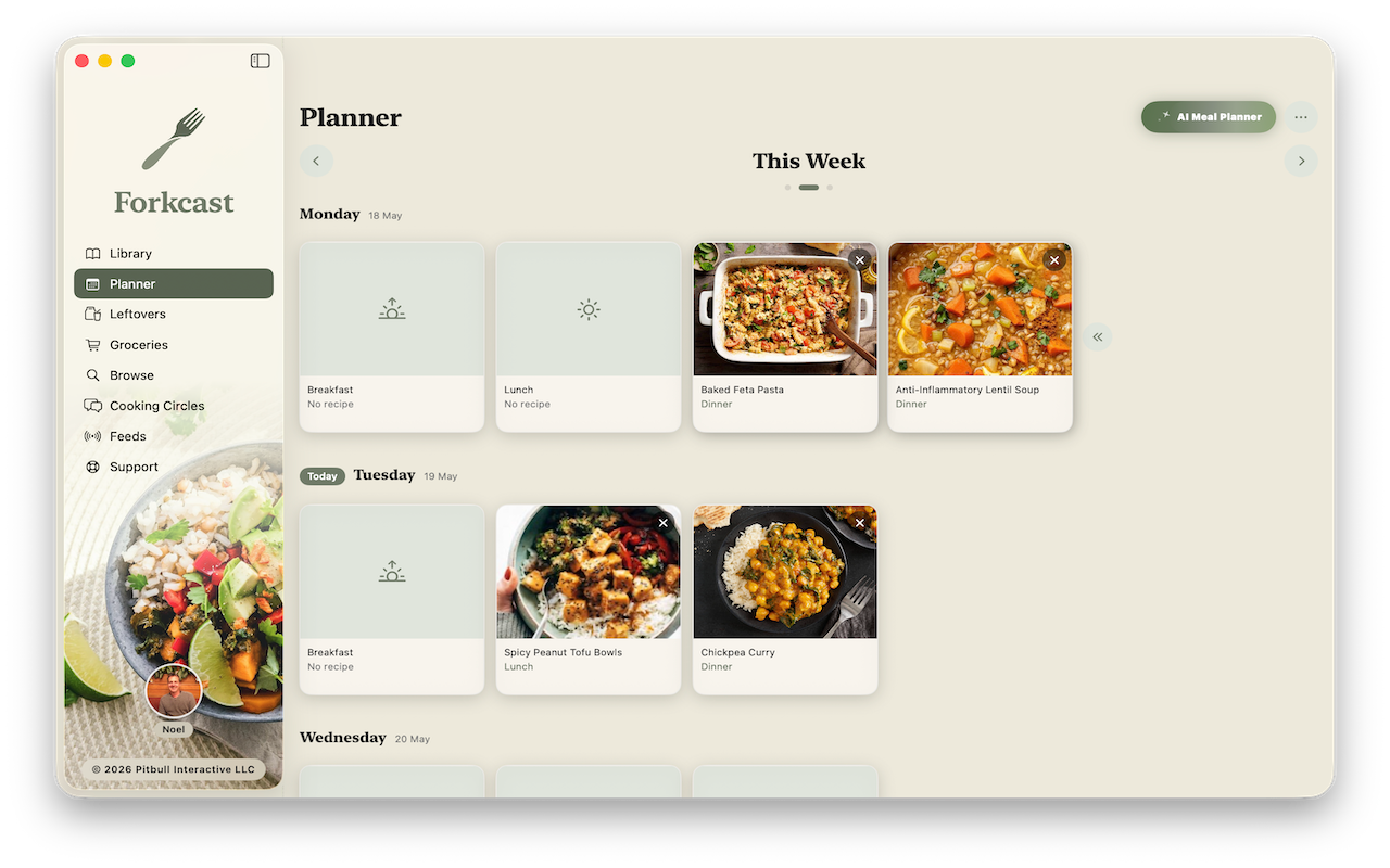 Forkcast - Premium Recipe Manager gallery image