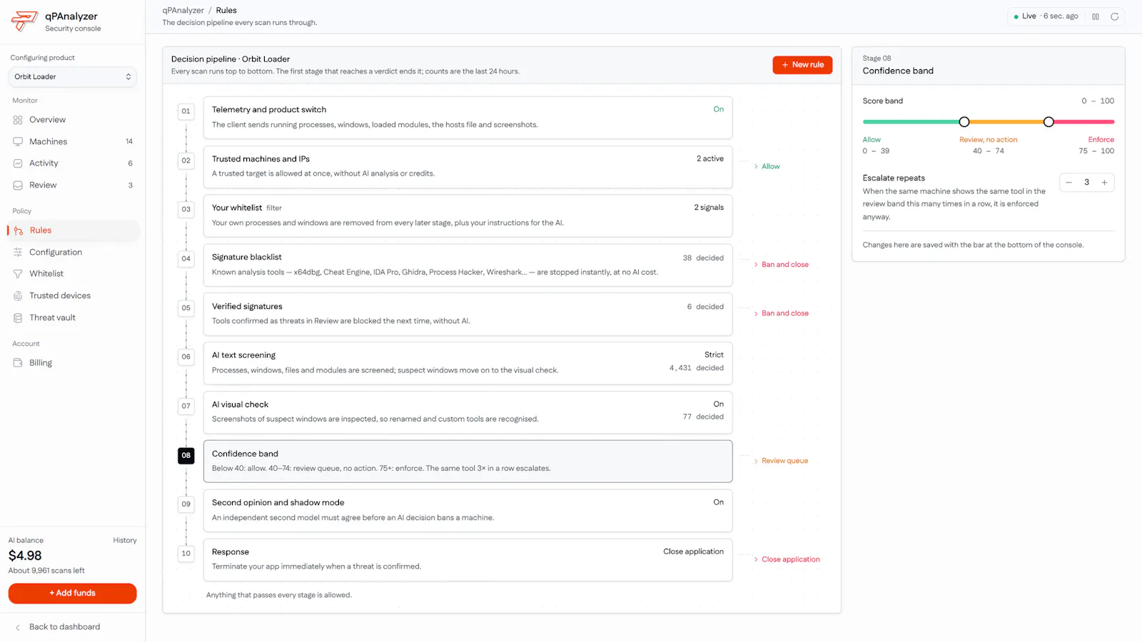qPAnalyzer by PapelShip screenshot 6