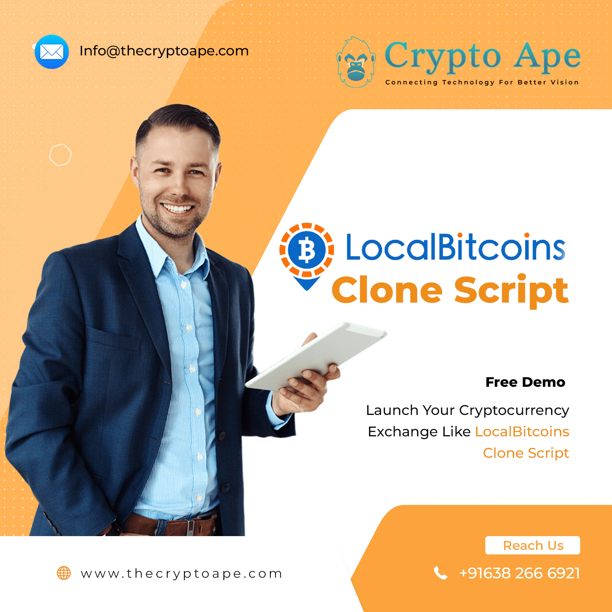 How to Start Localbitcoins Clone Script
