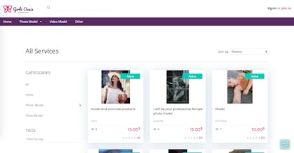 Girlz Oasis Marketplace gallery image