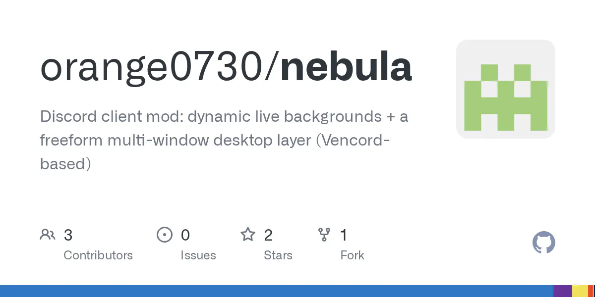 Nebula screenshot