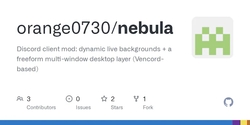 Nebula screenshot 1
