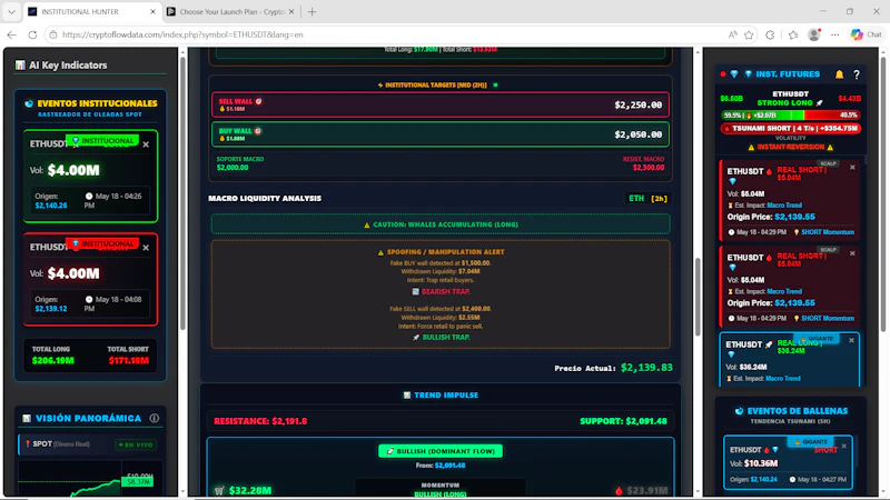 CryptoFlow Data screenshot 4