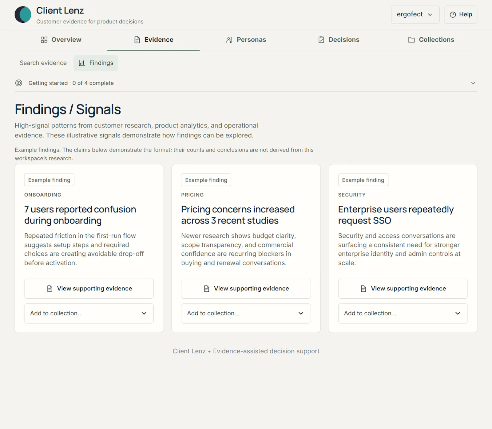 Client Lenz screenshot 4