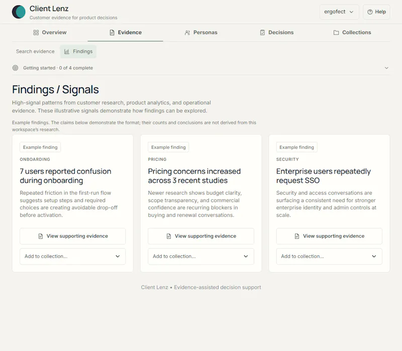Client Lenz screenshot 4
