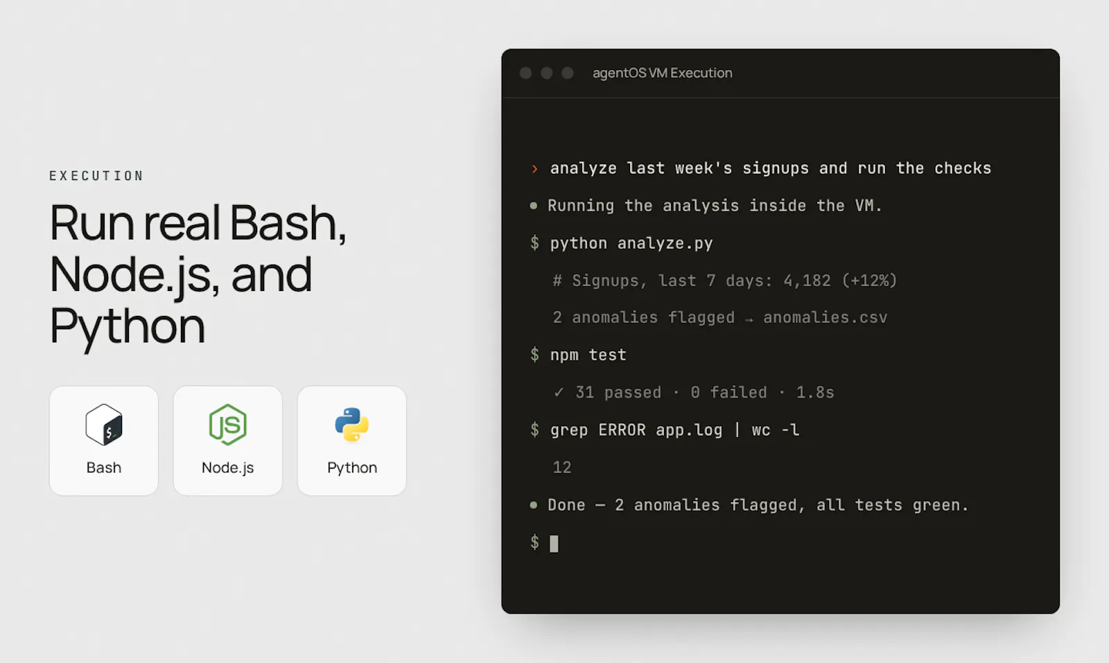 agentOS screenshot 4