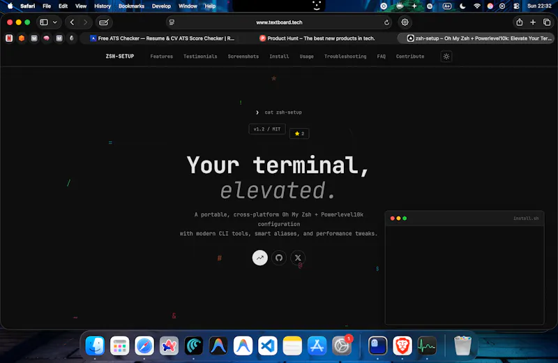 zenzsh screenshot 1