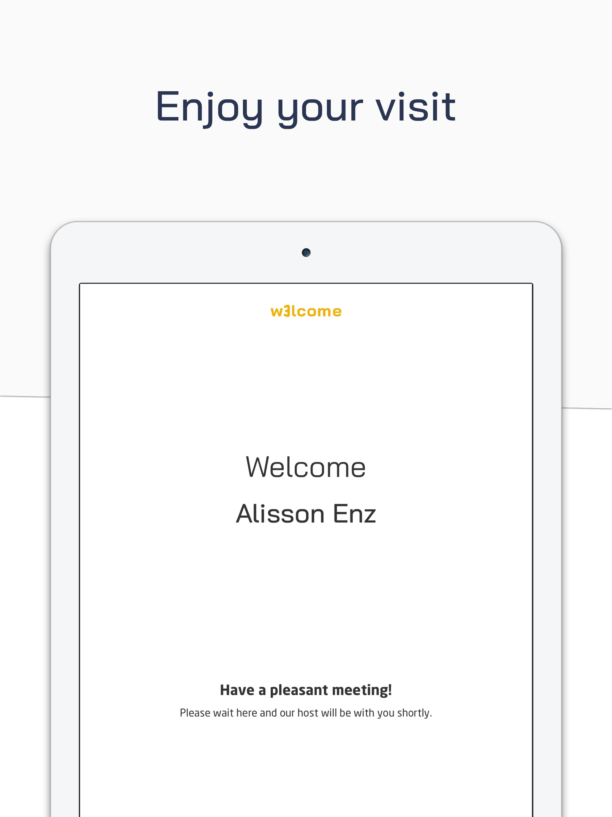 W3lcome - Visitor Management System gallery image