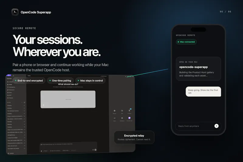 OpenCode Superapp screenshot 8