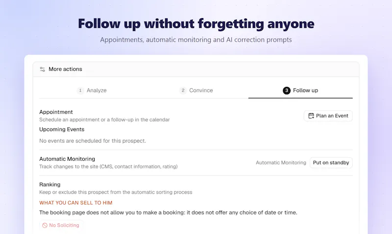 SpotBiz — Prospecting for web agencies screenshot 8
