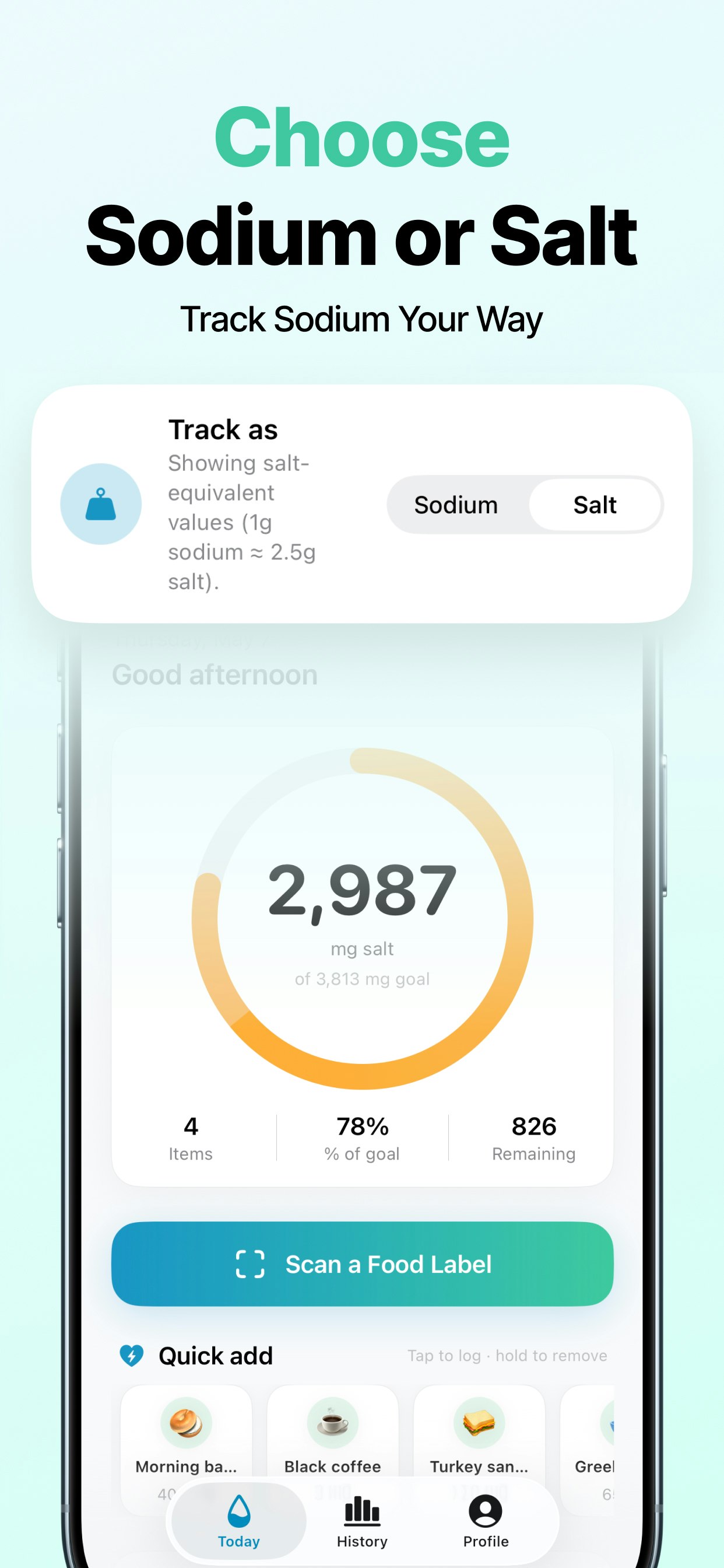 Sodi: Sodium & Salt Scanner gallery image