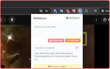 WebNotes gallery image