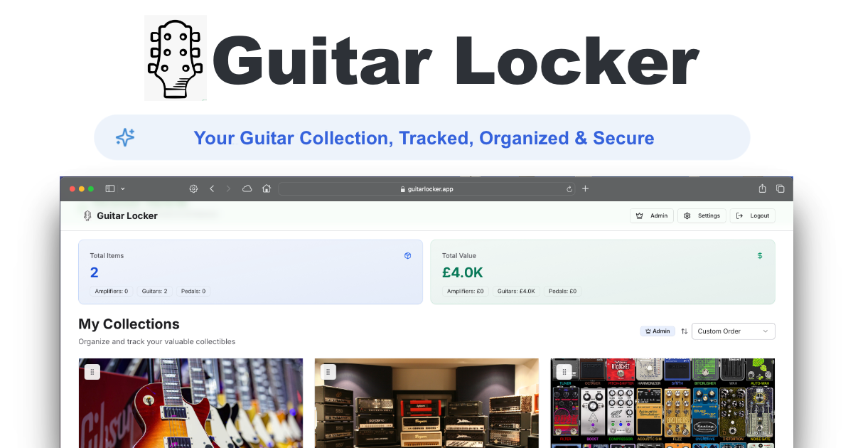 Guitar Locker screenshot 1