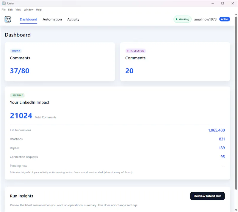 Junior 3.0! screenshot 1