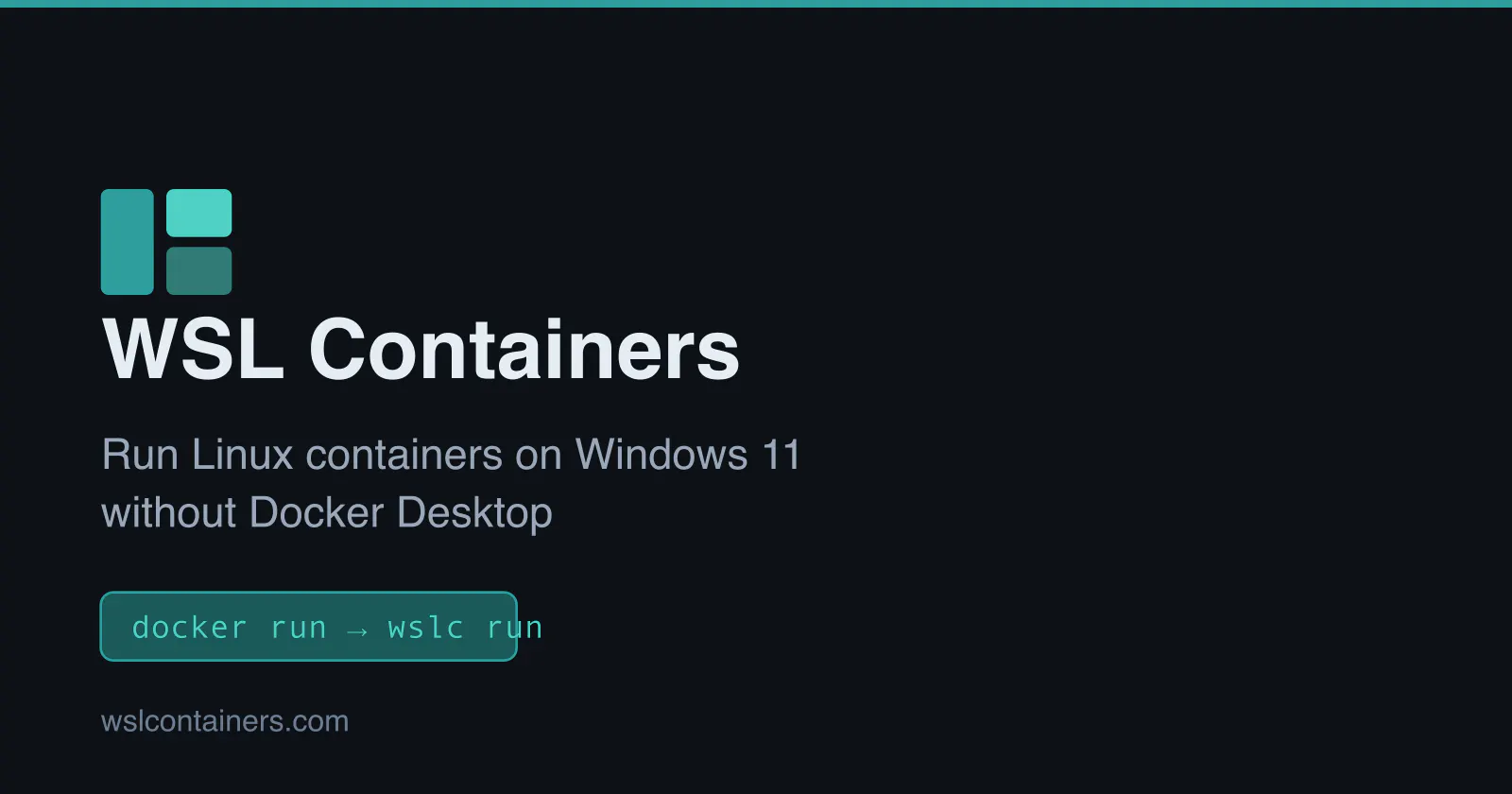 WSL Containers screenshot 1