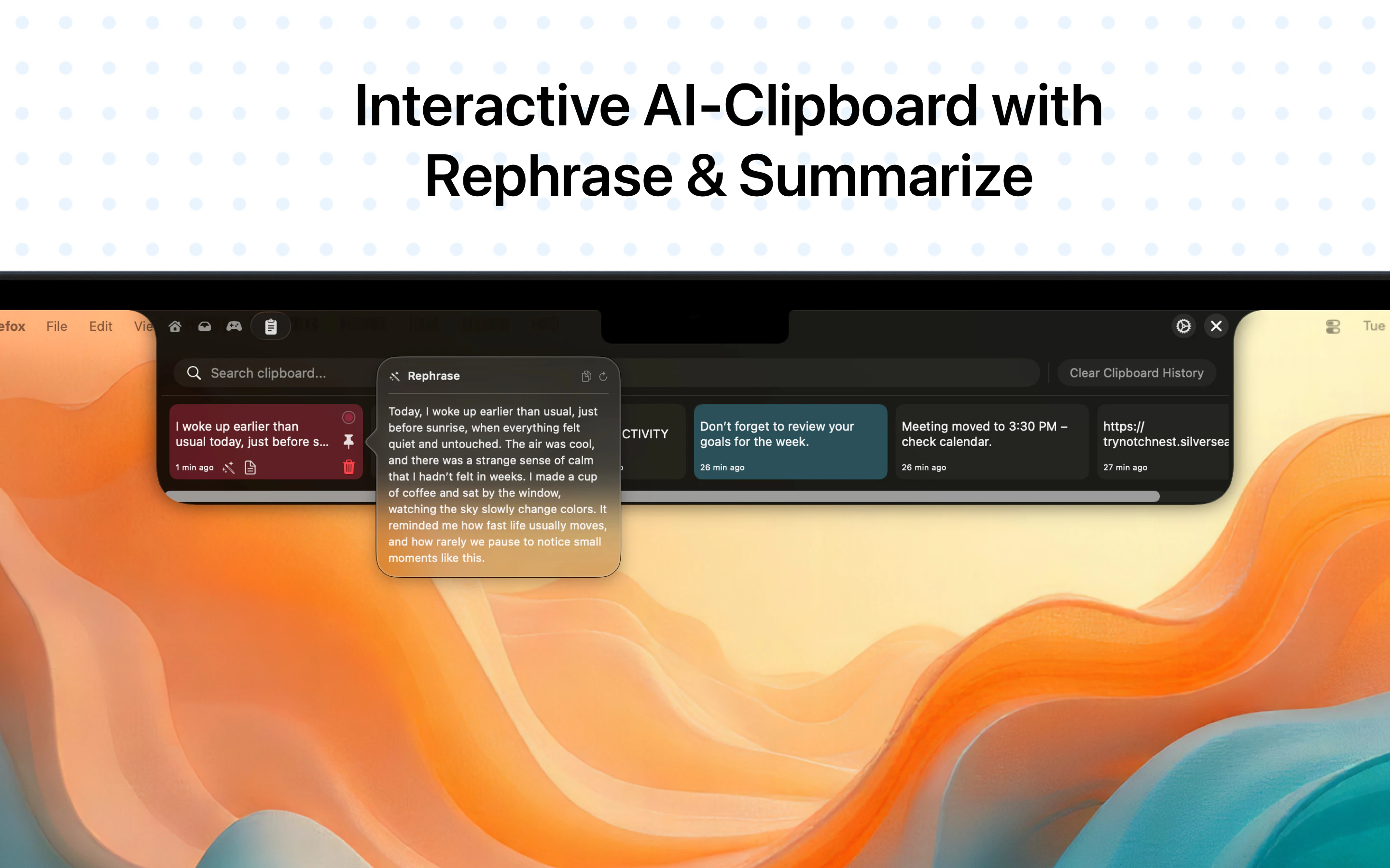 NotchNest AI screenshot 2
