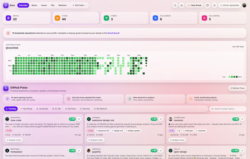 Kuro screenshot 1