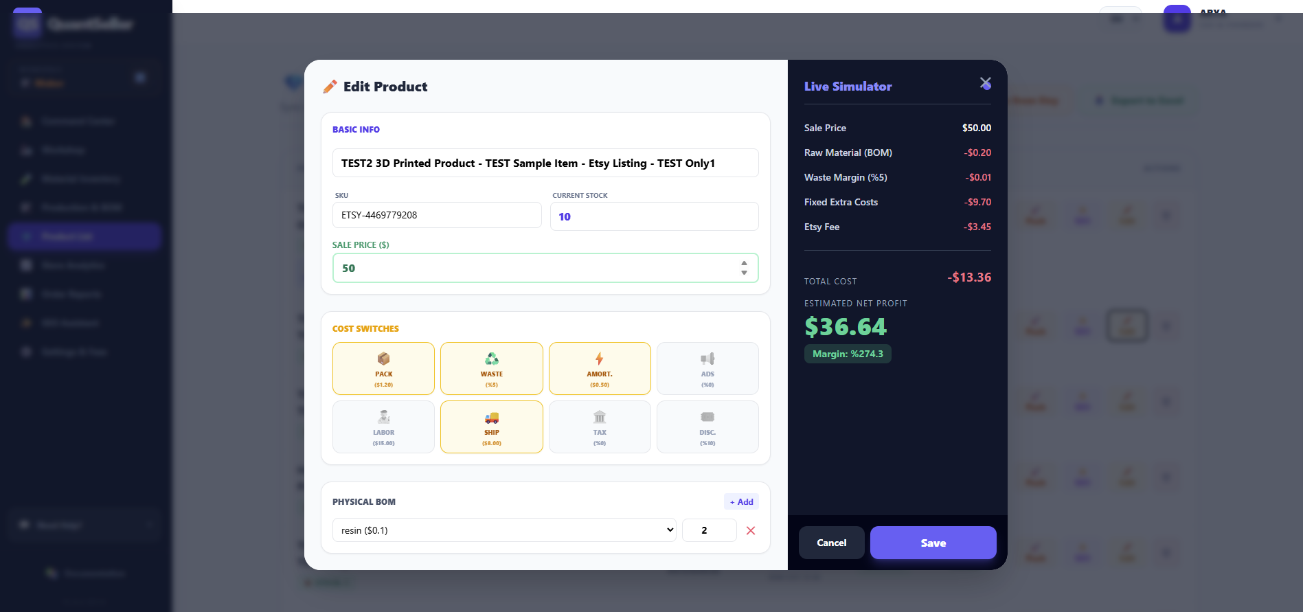 QuantSeller gallery image