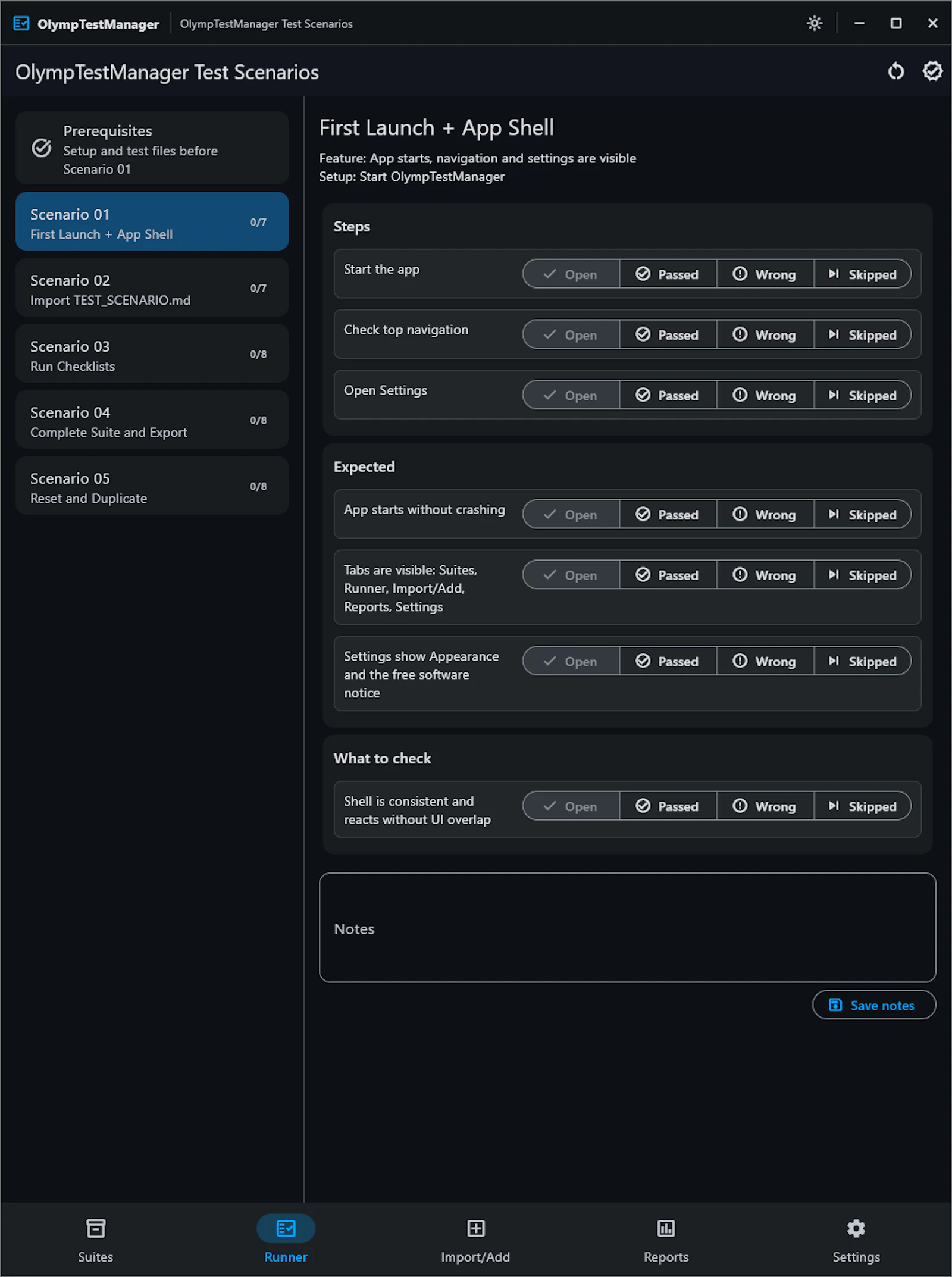 OlympTest Manager screenshot 7
